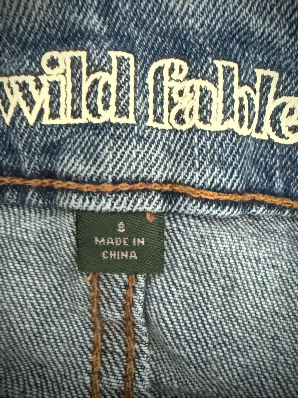 Wild Fable Distressed Denim
Mini Skirt - Size Small 🐝 - Picture 4 of 4